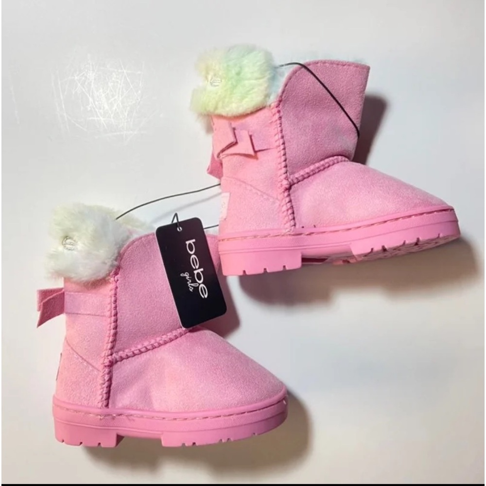 Bebe Girls Pink boots